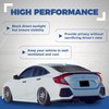 HECASA Rear Window Louver Compatible with 2016-2021 10th Gen Honda