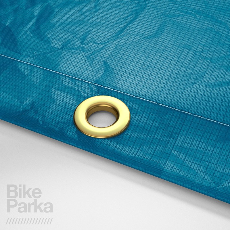 BikeParka XL Waterproof Bicycle Cover - CIEL Blue