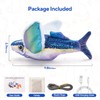 AUSCAT Flappy Fish Cat Toy, Simulated Chirping Fish Cat Toy