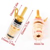 WANGCL Speaker Banana Plug Terminal Banana Clamp Banana Clamp for