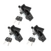 uxcell Electric Cabinet Panel Cam Lock Push Button Pop Up