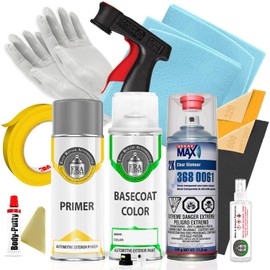 ERA Paints B30 - Chrome Blue Pearl for MITSUBISHI Exact Match Automotive Spray Paint Spray - Pro Kit w/ 2K 3680061 Clearcoat