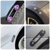 JDMSPEED Purple Universal CNC Billet Bumper Trunk Quick Release Fastener