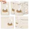 ArowlWesh 50Pcs Cute Bao Dumpling Favor Bags Plastic Gift Bags