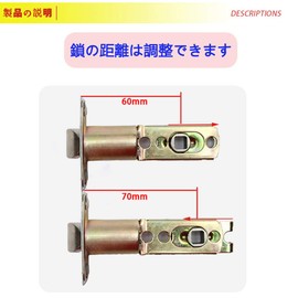 Hardbase Hardware Door Knob with Key Indoor Bathroom Lever Handle YQ-ET3 (Square Gold ET003-3 Keys)