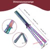 Cosswe Foldable Pocket Comb Spring Hair Styling Accessories for Hairdressing