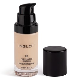 Inglot HD Perfect Coverup Foundation, for a long-lasting effect with HD pigments, hypoallergenic, natural, flawless appearance, with white truffle extracts, 30 ml : 71