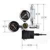 OrangeClub Pressure Regulator CO2 Variant Reusable with Fixed Solenoid Valve