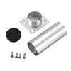 BSTKEY 4Pcs 4 Inch Aluminum Alloy Furniture Cabinet Legs -