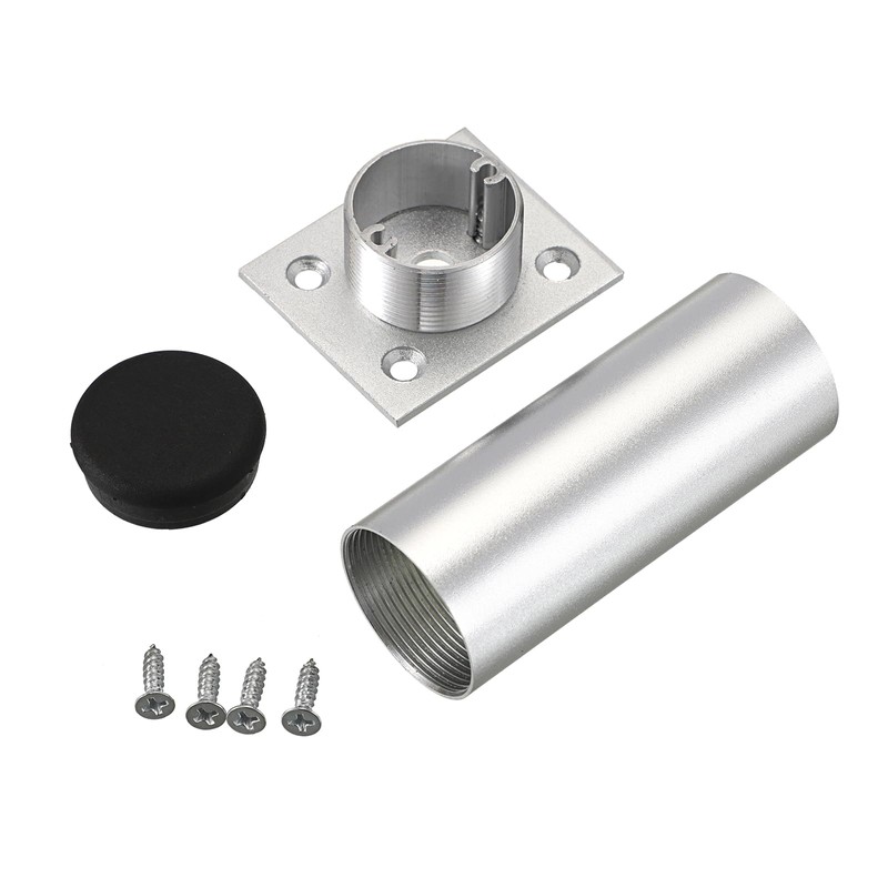 BSTKEY 4Pcs 4 Inch Aluminum Alloy Furniture Cabinet Legs -