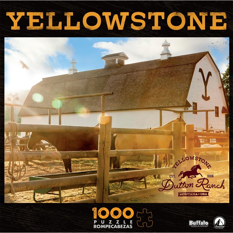 Buffalo Games - Yellowstone - Dutton Ranch - 1000 Piece