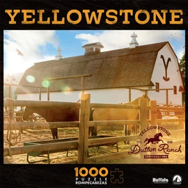 Buffalo Games - Yellowstone - Dutton Ranch - 1000 Piece Jigsaw Puzzle for Adults Challenging Puzzle Perfect for Game Nights - Finished Puzzle Size is 26.75 x 19.75