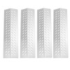 Zemibi Stainless Steel Flame Tamers, 4 PC Grill Heat Plate