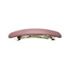 Gachipin® No Slip Barrette Round Mat Barrette (Brown)