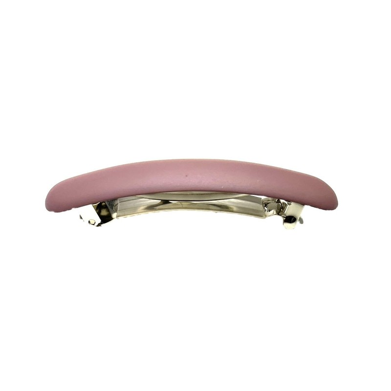 Gachipin® No Slip Barrette Round Mat Barrette (Brown)