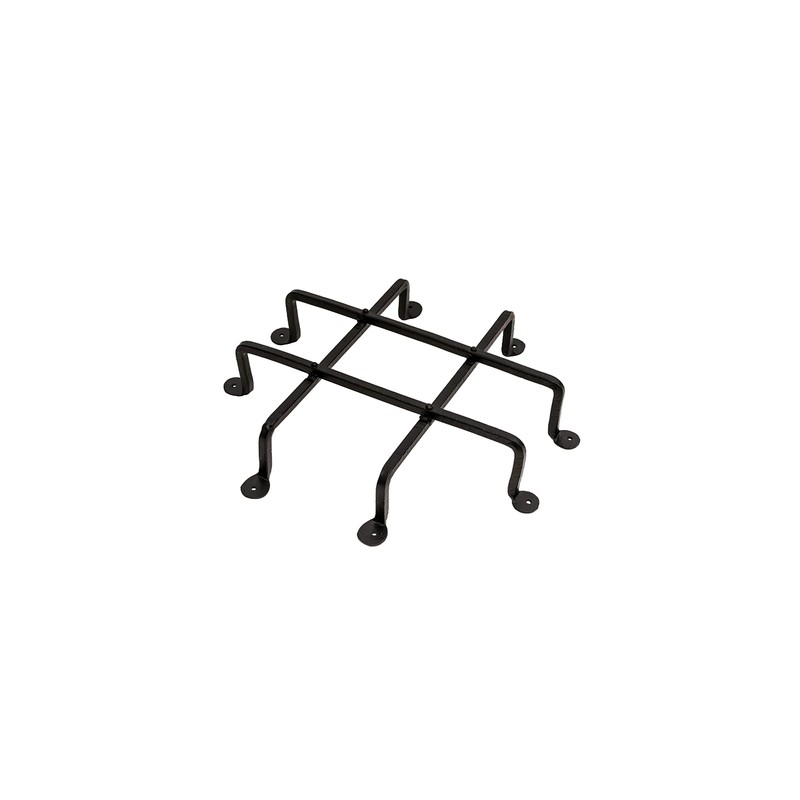 Van Dyke's Restorers Iron Speakeasy Grille, Black Powder Coat