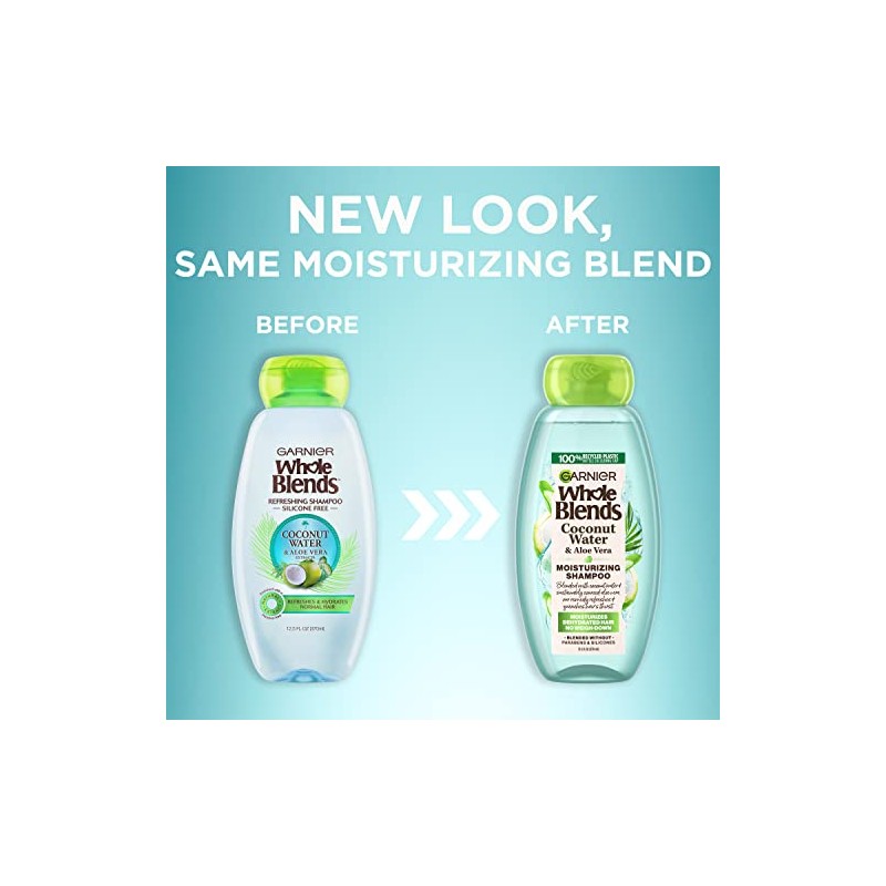 Garnier Whole Blends Refrescante agua de coco y extractos de