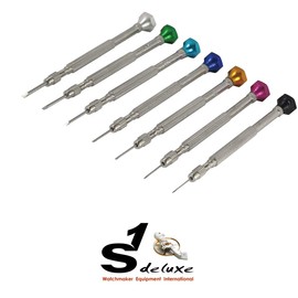 S1 Deluxe Star L Watchmaker's Screwdriver Set of 7