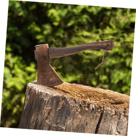 Levemolo Ergonomic Wooden Axe Handle Set 2PCs Axe Handles Wood Grip for Camping Equipment Axe Repair Survival Gear