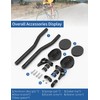 2 PCS Bike rest Bars, Handlebar Bars Bicycle Rest Handlebar