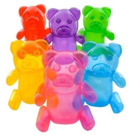 6 Inflatable Gummy Bears 24 Inches Tall Party Decorations Photo Ops CandyLand