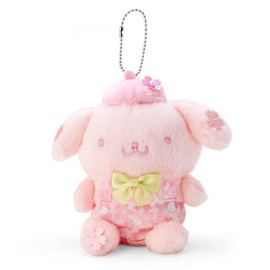 Sanrio 780669 Pompompurin Cherry Blossom Dress Mascot Holder (Sakura)