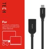 Staples TECH USB-C to USB A Audio/Video Adapter, Male to