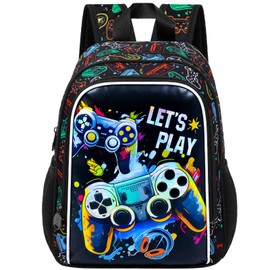 UFNDC Toddler Backpack for Boys, Kids Cute Game Preschool Bookbag, Kindergarten school Bag