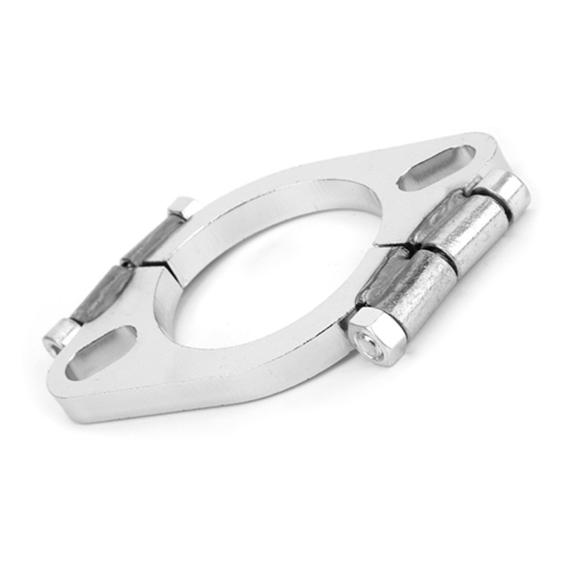 2.5in 63mm Steel Exhaust Flange Flat Oval Split Repair Replacement
