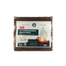 12" Compressed Log - 3 Pack