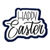 Happy Easter Word Outline Cookie Cutter (5 inch)