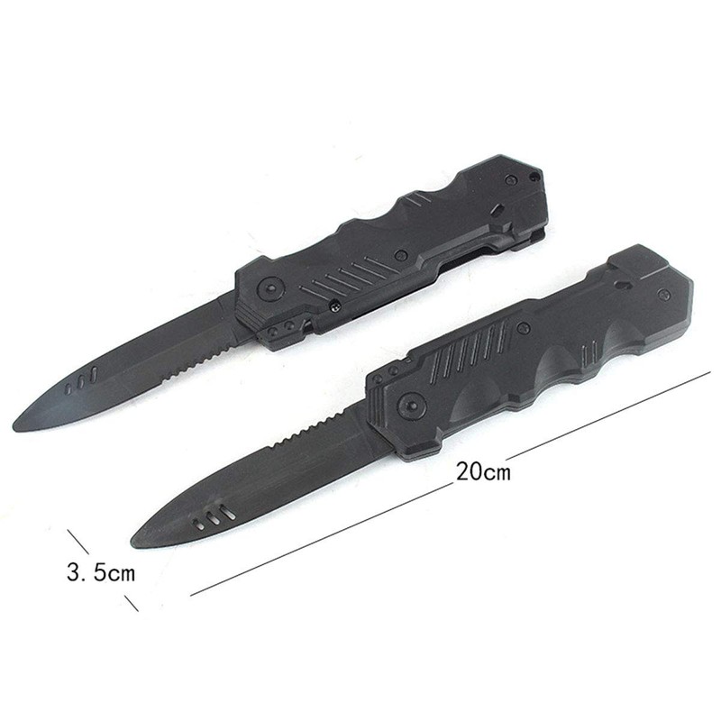 YOYOSTORE 2pc Trick Retractable Funny Trick Gadget Props Knife Toy