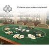 Bullets Playing Cards Dealer Button Set - Includes Big Blind