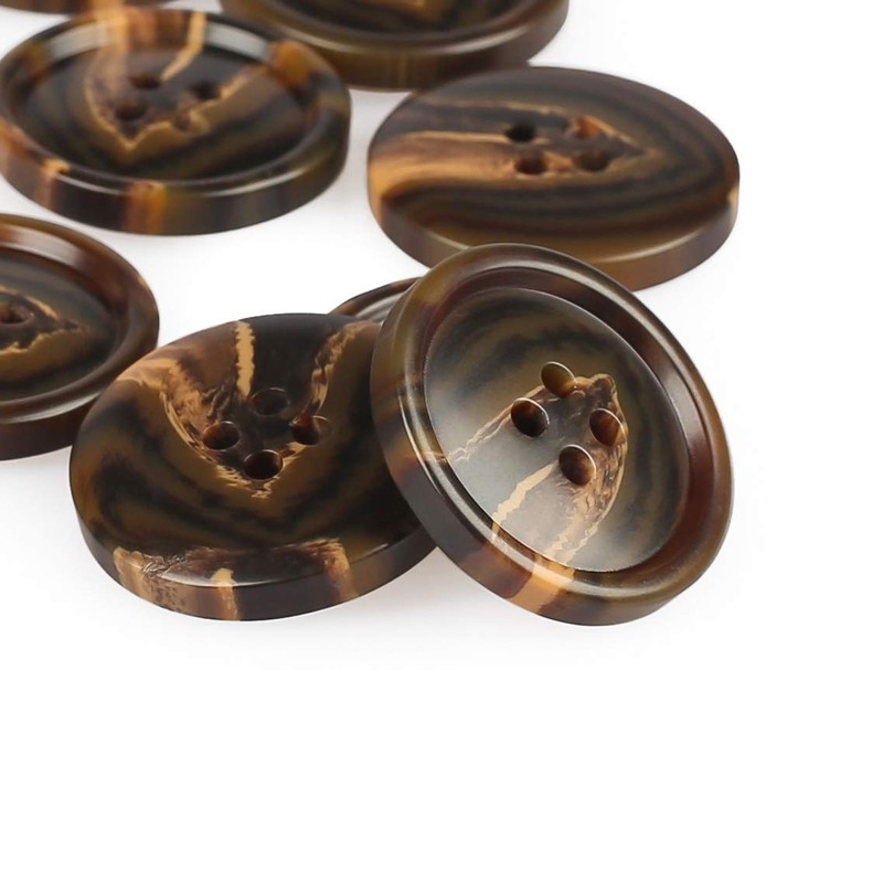 Anjing Resin Button 4 Holes Suit Buttons Classic Basic Buttons