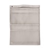 Muji NDE01A1S Nylon Mesh Bag-In Bag, Gray, A4, Vertical
