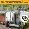 10 Pack Push on Dolly Wheel Lock Washers Fits 5/8