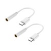 Gatuida 3sets c to 3.5mm Audio Adapter c to 3.5mm