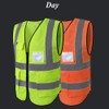 HYCOPROT Safety Vest, High Visibility Mesh Reflective Vests with Pockets