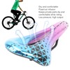 Bike Seat Cushion PU Comfortable Thickened Shock Absorbing Breathable Mountain
