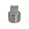 Sealing Plug External Square R 3/4 Inch, 25 Bar Malleable