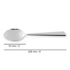 ARCOS Flatware Set 24 pieces - Silver Monoblock of one