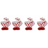 6" Mini Mad Hatter Tea Party Centerpiece Decorations, 4ct
