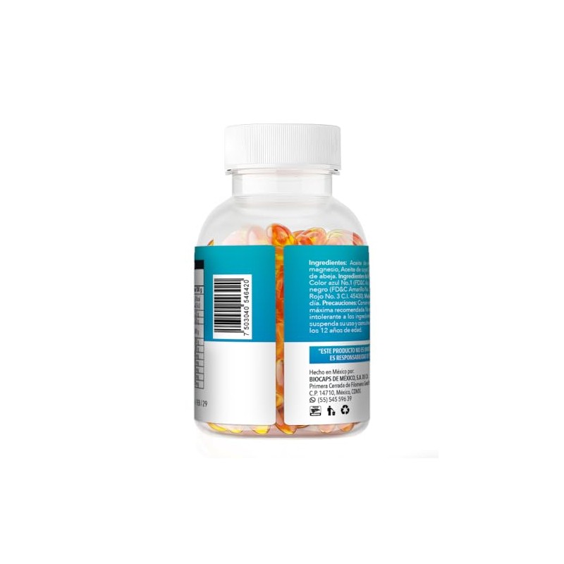Triple Magnesio Duo Pack con Omega-3, 60 Cápsulas por Frasco