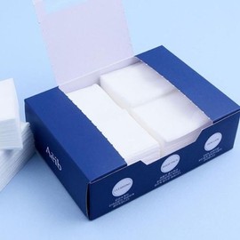 [Lungs_62] Skin Tissue-Type Remover Pure Cotton Pads 100 Sheets (46375589) / [룽스_62]스킨티슈형 지우기 순면 화장솜 100매 (46375589)