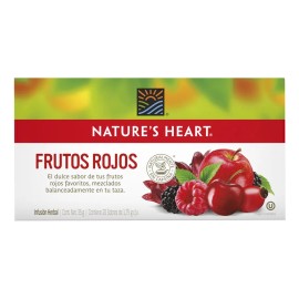 Nature's Heart Té De Frutos Rojos, Naturalmente Sin Cafeína