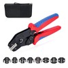 HKS Ratcheting Crimping Tool Set 11 PCS with Changeable Jaws