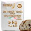 PuroGrano Type 1 Soft Wheat Flour, Bread flour– 5kg (11