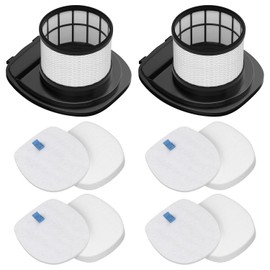 IX141 Filters Fit for Shark IX141 IX140 IZ140 IX142 IZ140C IZ142 UZ145 IZ141C IX141H WZ140 WZ250 Stick Vacuum, Replace Part 616FJ140 & 617FJ140, 2 Pack Filter 4 Pack Foam & Felt Filter Kit