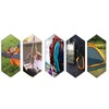 Carabiner Clip Climbing Safety Lock Aluminium Alloy D Shaped for