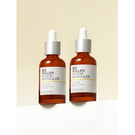 [Missha] Bee Pollen Renew Ampouler 40ml x 2 / [미샤] 비폴렌 리뉴 앰풀러 40ml 2개
